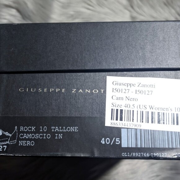 NIB Giuseppe Zanotti Rock 10 Sandals Size 40.5 - Picture 8 of 8